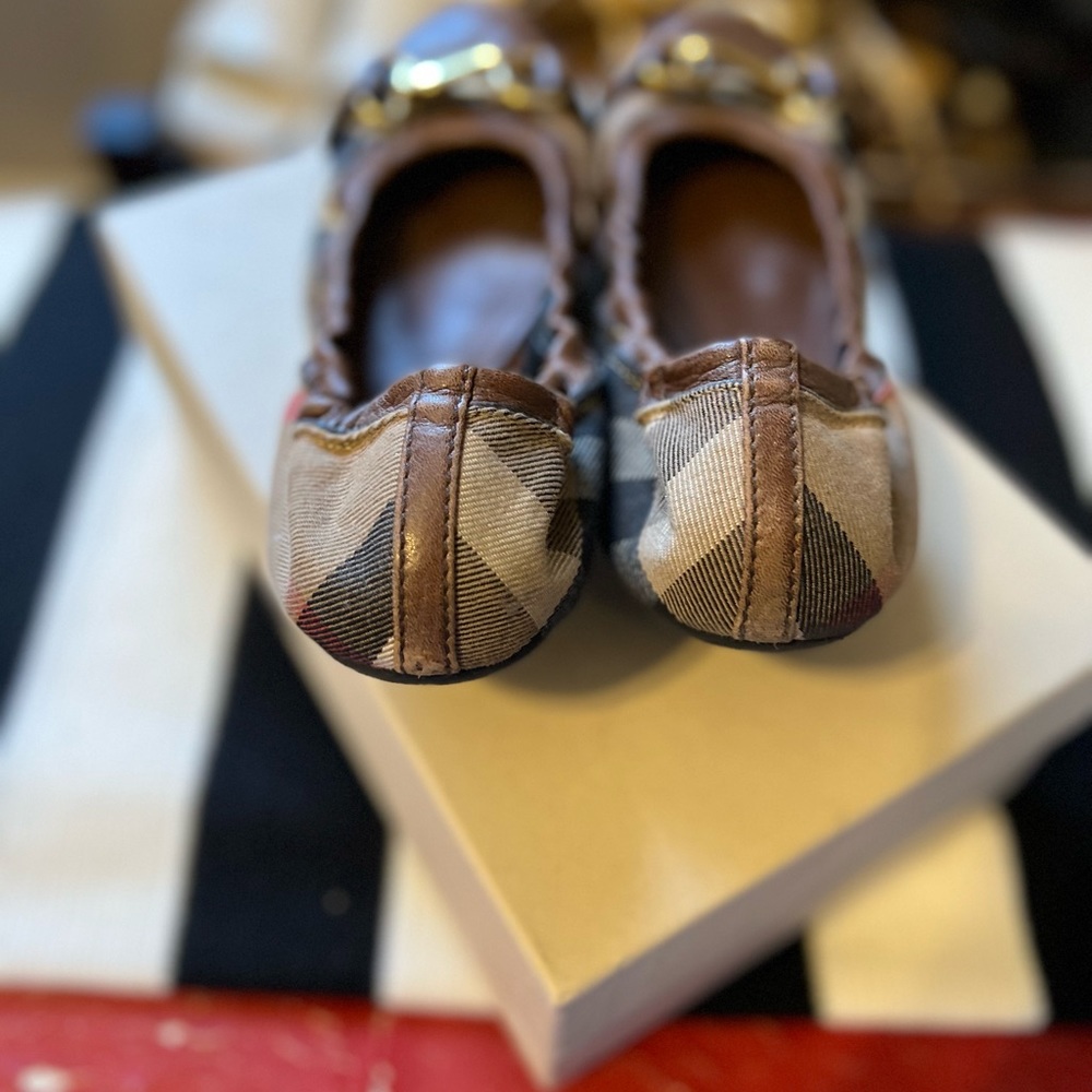 CLOTH BALLET FLATS - Picture 6 of 7